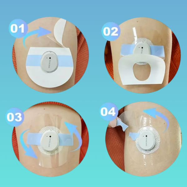 Przezroczyste plastry do Dexcom G7